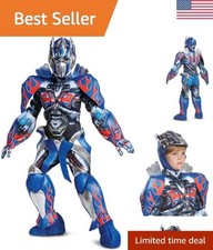 Deluxe Transformer Optimus Prime Costume with Mask  Accessories for Boys
