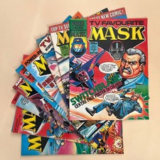 IPC Fleetway MASK Comic Job Lot  1 - 2 3 4 5 6 7 8 9 10 11