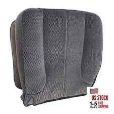 Driver Side Bottom Replacement Cloth Seat Cover Dark Gray Compatible with