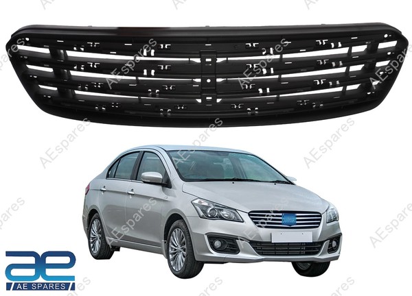 Front KüHlergrill Oben Grill FüR Suzuki Ciaz 2014-2018 71741M79M00-5PK Schwarz-image