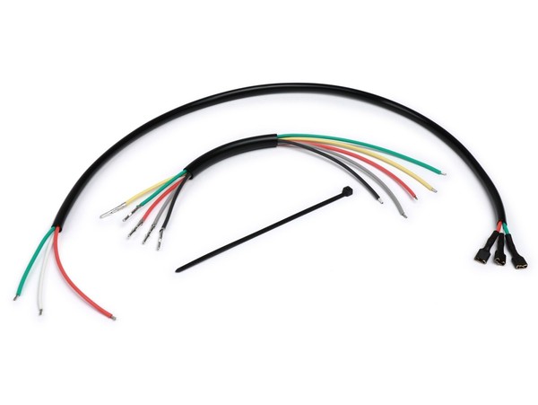 Kabelast ZüNdgrundplatte -VESPARATUR- Vespa PK - 12V Elestart - 8 Kabel-image