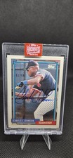 Topps Archives Signature Charles Johnson Team USA  2019 51/99! On Card! Encased!