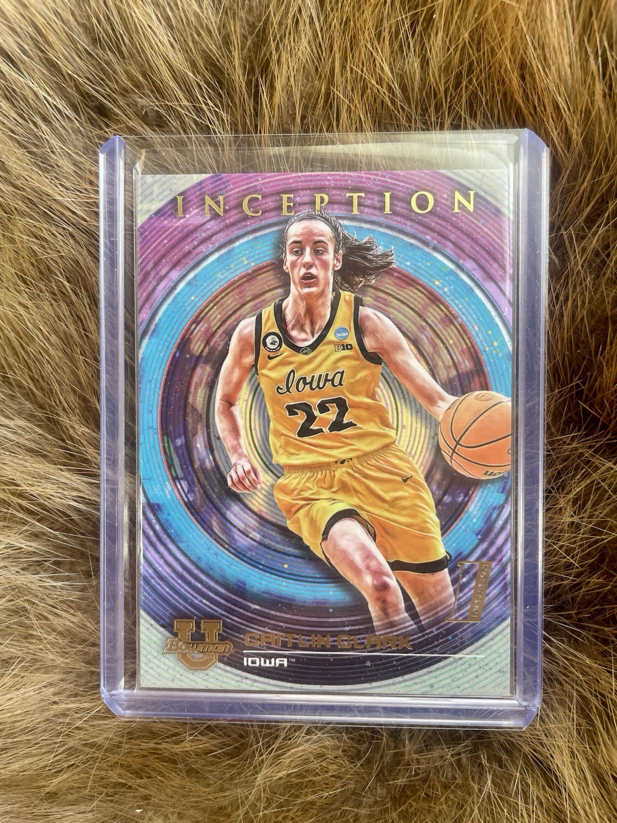 Caitlin Clark 2022 Bowman University Inception #68 Base (1st