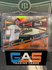 2025 Bowman Draft Jamie Arnold - Bowman Draft Night - Orange Refractor /25