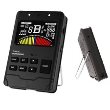 Rechargeable Metronome Tuner Combo for Guitar, Bass, Piano,Drum,Violin and Or...