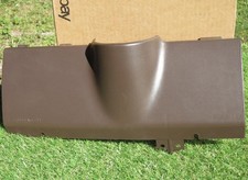 '82-83 Chrysler LeBaron Convertible Under Dash Panel Fuse Cover Bezel BROWN OEM