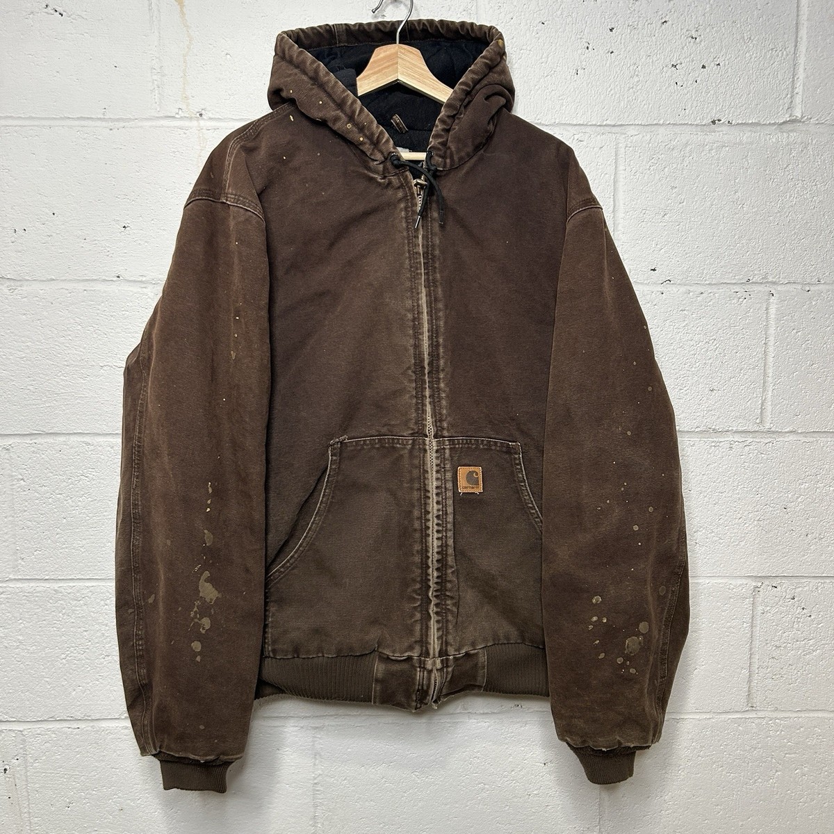 Q*J様 Carhartt パーカー vintage archive Vintage Carhartt Hooded Active Jacket “Dark Brown” J130 DKB Men's