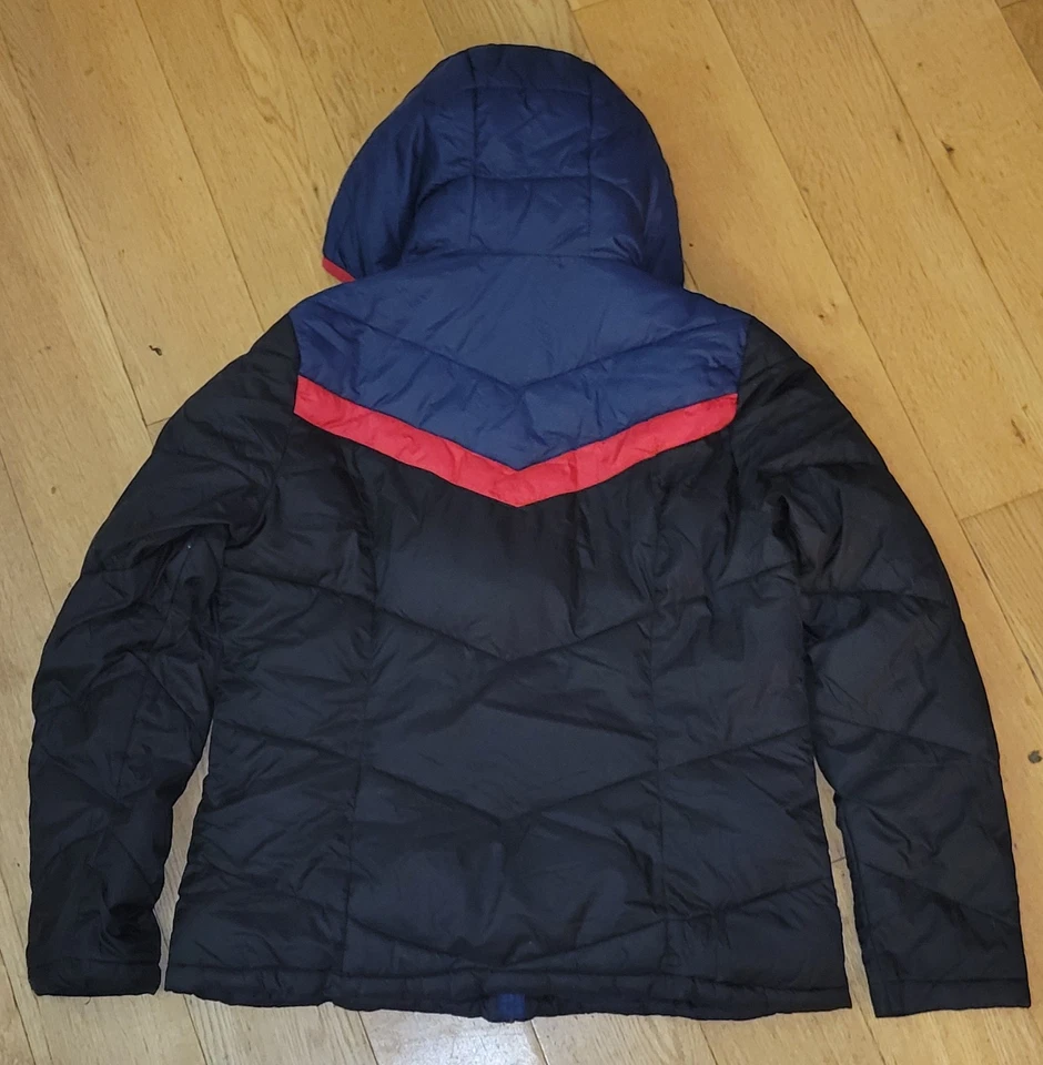 Tommy Hilfiger Chaqueta Puffer Talla Grande Clásica Con Capucha Invierno Abrigo Hinchado 54163 Foto 2 de 4