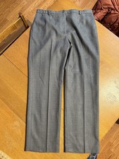 Pendleton Wool Dress Pants Women 18 Gray Tailored Trousers USA Made