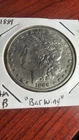1889 P $1 Morgan Silver Dollar Coin VAM 19B Bar Wing Die Chip Variety VF Detals