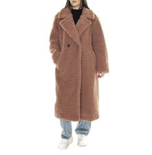 Ugg Gertrude Long Teddy Coat Size Large Firewood