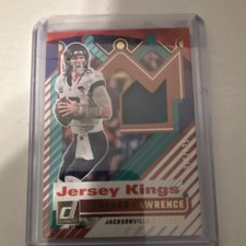 Panini 2025 Donruss Jersey Kings Trevor Lawrence Jaguars JK-TLE Football Card