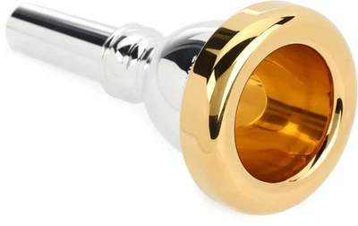 Bach 335 Classic Series Silver-plated Tuba Mouthpiece with Gold-plated Rim - - Image 1 of 4