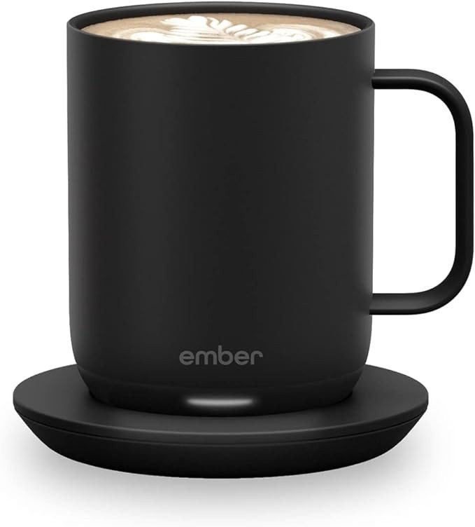Интеллектуальная кружка Ember Temperature Control Smart Mug объемом 2 10 унций управляемая приложением CM191000US - Черный 18690₽