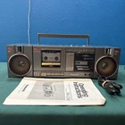 PANASONIC RX-C50 CASSETTE BOOMBOX AM/FM RADIO WORKS / TAPE PLAYER DOES NOT