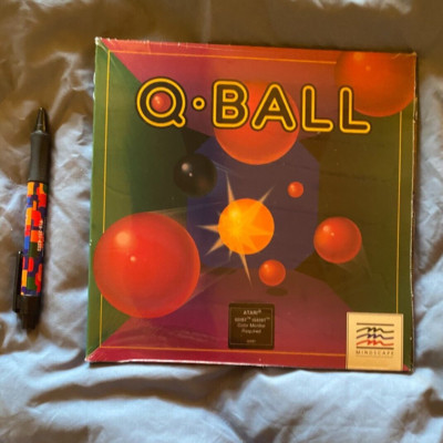 Q-Ball Atari 1040/520 ST NEW Disk By Mindscape