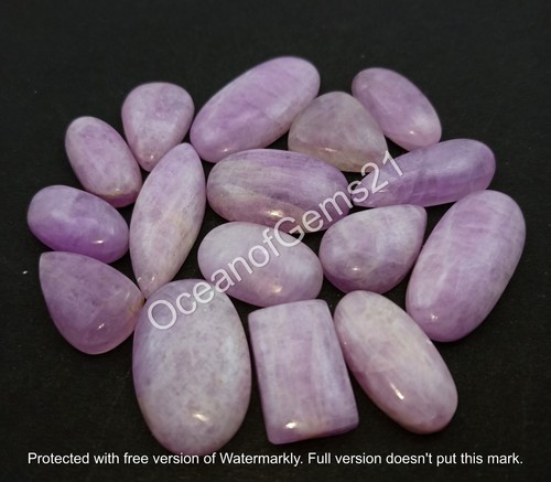 100 Carat Natural Pink Kunzite Stone Cabochon Lot, 3-5 Piece, Loose Gemstone - Picture 3 of 8