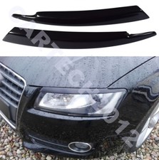 Adatto Fari Audi A5 Coupe 2007-2011 Sopracciglia, ABS PLASTICA