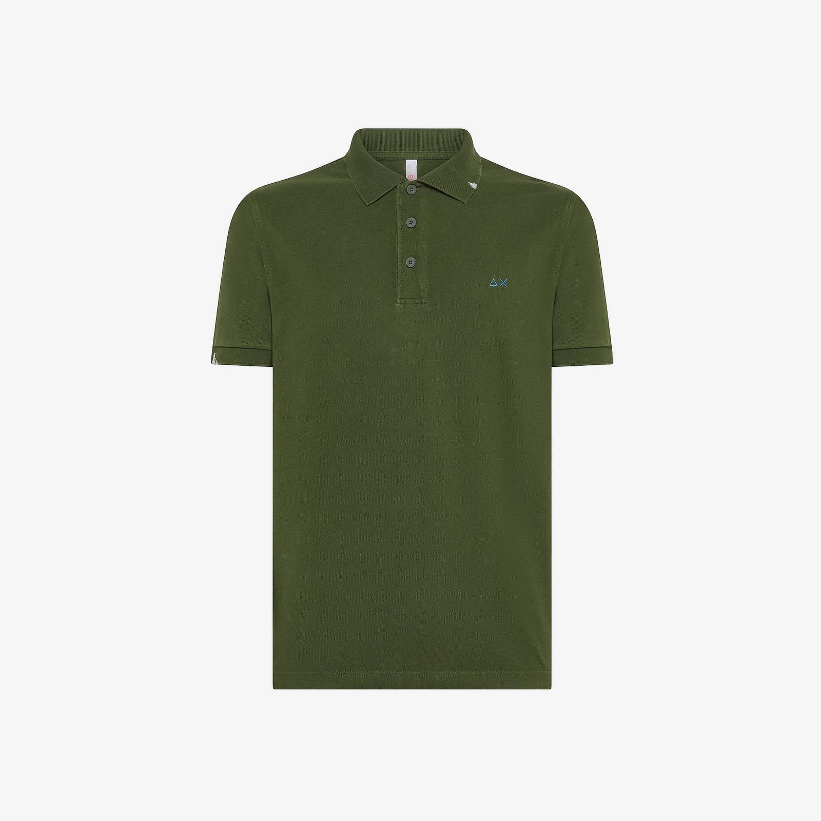 Sun 68 Polo Винтажное поло Solid Verde - Taglia XXXL Abbigliamento Uomo Polo 13890₽