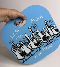 NWT Disney Parks Finding Nemo Mine Mine Parade Firm Foam Seat Sitting Cushion