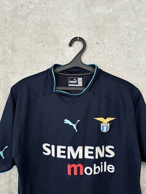 SS LAZIO 2002 2003 AWAY FOOTBALL SHIRT MEN'S PUMA JERSEY SIZE M | eBay