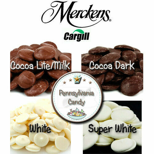 Merckens 5 LB MELTING COATING WAFERS Chocolate Candy Melts Cocoa Milk