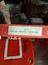 16mm educational film: PRESCHOOL EXPERIENCE: FOUR PROGRAMS