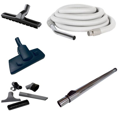 10m Ducted Vacuum Premium Hose + Genuine Quality Attachments To Fit EVS ELECTRON
