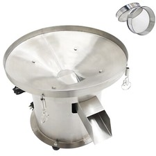 110V Stainless Steel Sifter Shaker Machine w/40&100mesh Sieve Screen Industrial