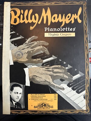 J 1926 Billy Mayerl Piano Novelty sheet music  Virginia Creepers 