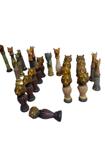 CBK Wild Jungle African Animal Chess Set Replacement Pieces | eBay