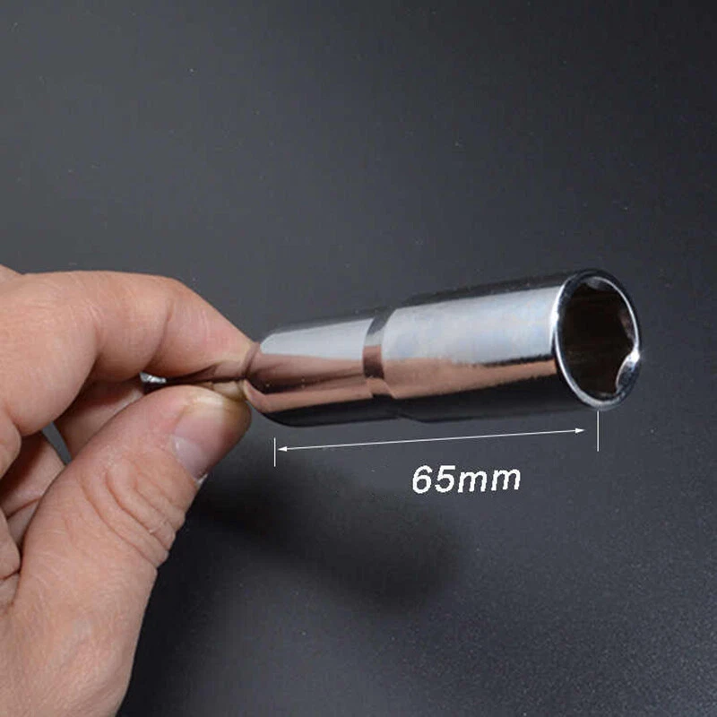 Deep Nut Driver 8-24 mm Metric Socket Impact Drill Bits 1/4" Hex Shank 65mm Deep - Image 4 of 4