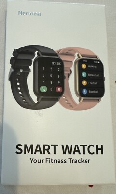 Nerunsa Smart Watch  Android & IOS P66D Pink (Opened For Test Only)