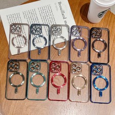 Camera Lens Protector MagSafe Charging Case Screen Protector For iPhone14 12