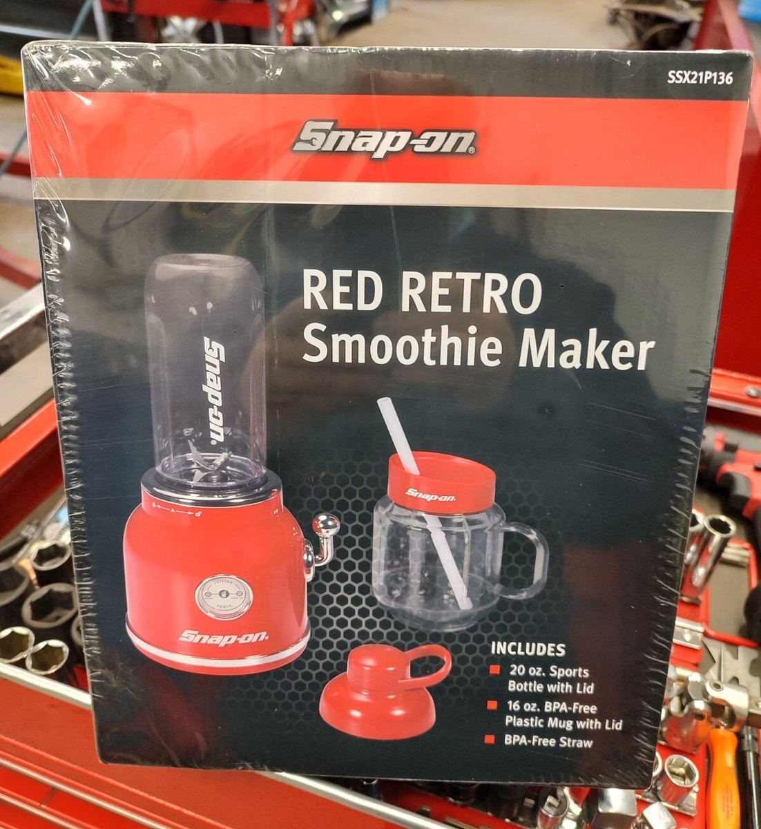 SnapOn Collectible Red Retro Smoothie Maker SSX21P136 | eBay