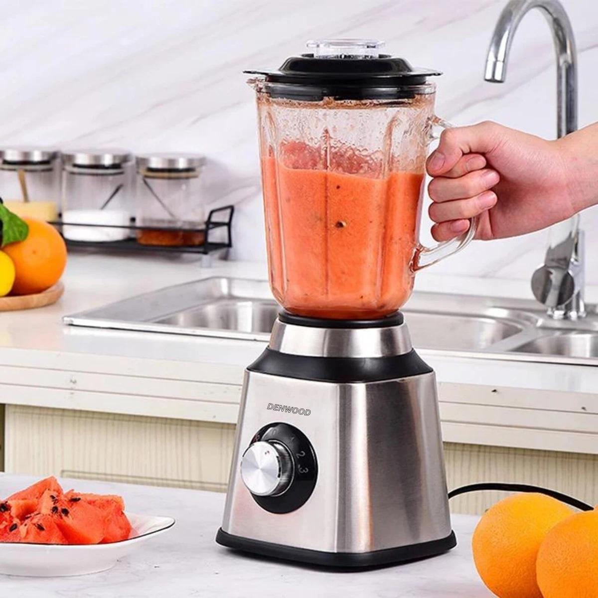 Homgeek Mini Blender & Smoothie Maker