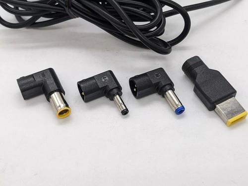 Logik power supply adapter cable for Lenovo laptop 3m 90W 19V LPLENO24 LPLENO17 - Picture 2 of 5