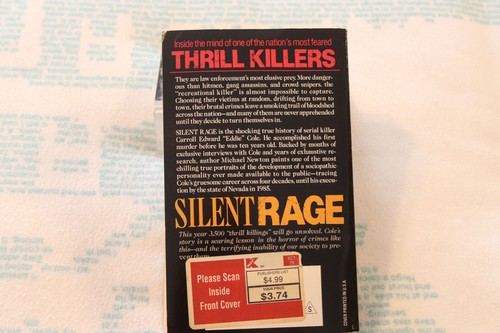 Silent Rage: The 30 year odyssey of a serial killer / Michael Newton NEW - Picture 2 of 2