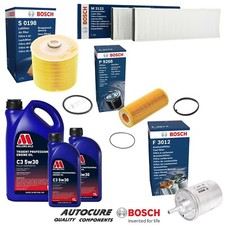 FOR AUDI A6 FSI S LINE MK3 FL 4F C6 PI 2.8 PETROL BOSCH FULL FILTER SERVICE KIT