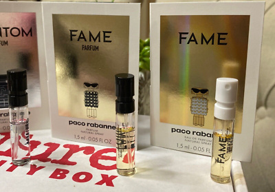 paco rabanne FAME オードパルファム等 4ml 10ml セット 4 x Paco Rabanne Fame & Phanton Eau De Parfum & Toilette Sample
