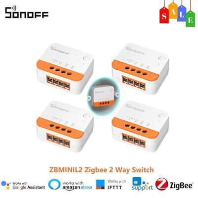 1-25x SONOFF ZBMINI-L2 Zigbee DIY Smart Switch Smart Home Drahtloses 2-Wege-Modu
