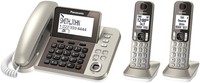 Panasonic Corded Cordless Phone 2 Handset Answering Machine System No Tax Panasonic Corded Cordless Phone 2 Handset Answering Machine System No Tax
