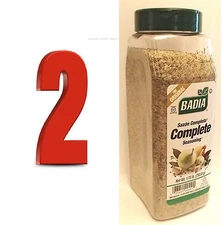 BADIA COMPLETE SEASONING (Sazon Completa) 1.75LB X 2 Spice Blend Gluten Free AAA