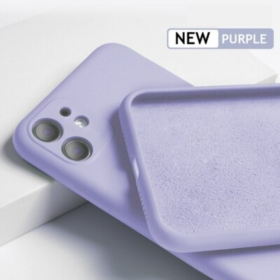 For iPhone 16 15 14 13 12 11 Pro Max XS X 8 7 SE Silicone Case Camera Lens Cover