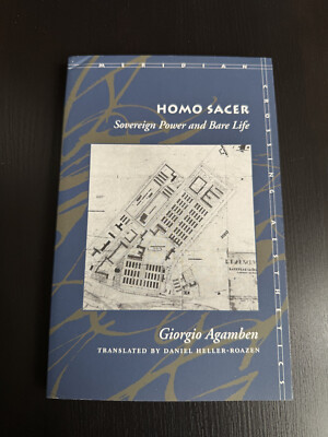 Homo Sacer: Sovereign Power and Bare Life, Giorgio Agamben, Crossing Aesthetics