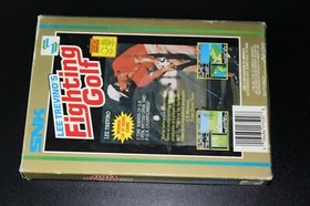 NES Nintendo Lee Trevino's Fighting Golf Complete w Box CIB Tested Authentic RAR