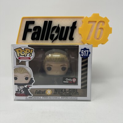 3D Printed FALLOUT 76 Fan Sign for your Funko Pops and collectibles