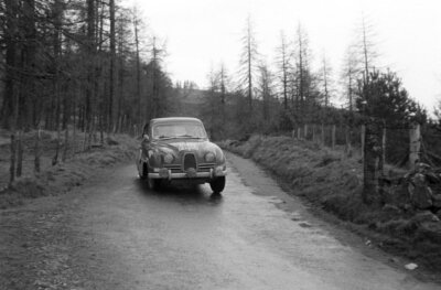 Erik Carlsson Stuart Turner Saab 96 Rally Car 1960 Motor Racing Old Photo 11