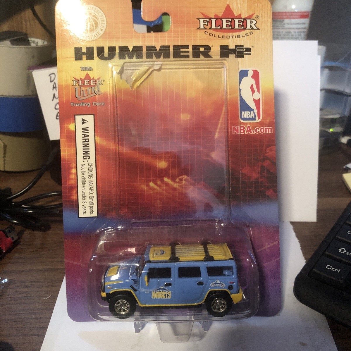 HIMMER H2 NBA コレクション 7台セット 2003-04 Fleer Denver Nuggets H2 Hummer Truck CARMELO ANTHONY