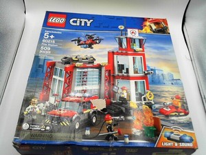 LEGO 60215 City Fire Station Fire Emergency Rescue Tower Building Set Open Box | eBay